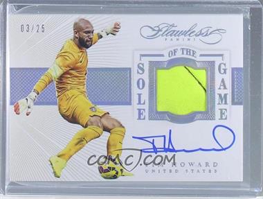 2015-16 Panini Flawless - Sole of the Game Relic Signatures #SS-TH - Tim Howard /25