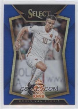 2015-16 Panini Select - [Base] - Blue Prizm #100.1 - Robin van Persie /299