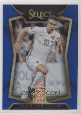 2015-16 Panini Select - [Base] - Blue Prizm #100.1 - Robin van Persie /299