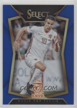 2015-16 Panini Select - [Base] - Blue Prizm #100.1 - Robin van Persie /299