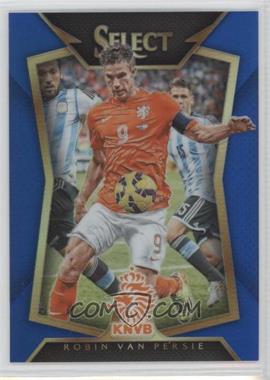 2015-16 Panini Select - [Base] - Blue Prizm #100.2 - Robin van Persie (Ball Back Photo Variation) /299