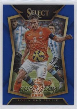 2015-16 Panini Select - [Base] - Blue Prizm #100.2 - Robin van Persie (Ball Back Photo Variation) /299