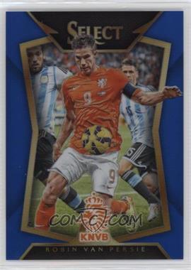 2015-16 Panini Select - [Base] - Blue Prizm #100.2 - Robin van Persie (Ball Back Photo Variation) /299