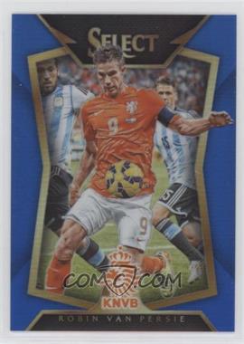 2015-16 Panini Select - [Base] - Blue Prizm #100.2 - Robin van Persie (Ball Back Photo Variation) /299