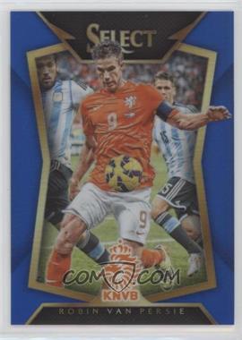 2015-16 Panini Select - [Base] - Blue Prizm #100.2 - Robin van Persie (Ball Back Photo Variation) /299