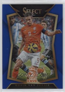 2015-16 Panini Select - [Base] - Blue Prizm #100.2 - Robin van Persie (Ball Back Photo Variation) /299