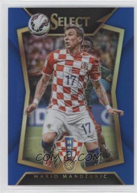 2015-16 Panini Select - [Base] - Blue Prizm #67.2 - Mario Mandzukic (Ball Back Photo Variation) /299