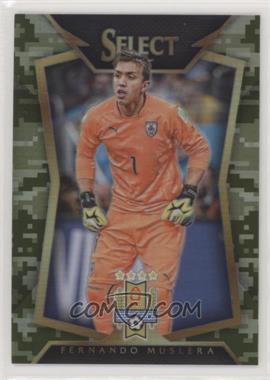 2015-16 Panini Select - [Base] - Camo Prizm #52.1 - Fernando Muslera /249