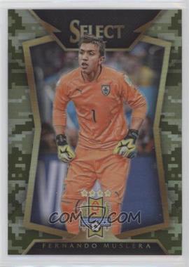 2015-16 Panini Select - [Base] - Camo Prizm #52.1 - Fernando Muslera /249