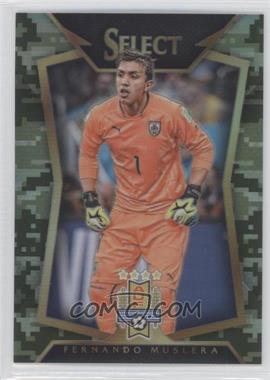 2015-16 Panini Select - [Base] - Camo Prizm #52.1 - Fernando Muslera /249