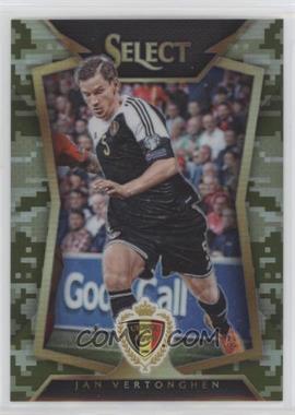 2015-16 Panini Select - [Base] - Camo Prizm #86.2 - Jan Vertonghen (Ball Back Photo Variation) /249