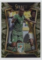 Yaya Toure (Ball Back Photo Variation) #/249