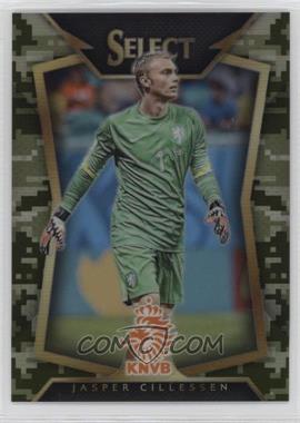 2015-16 Panini Select - [Base] - Camo Prizm #97.1 - Jasper Cillessen /249