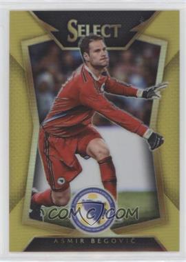 2015-16 Panini Select - [Base] - Gold Prizm #42.2 - Asmir Begovic (Ball Back Photo Variation) /10