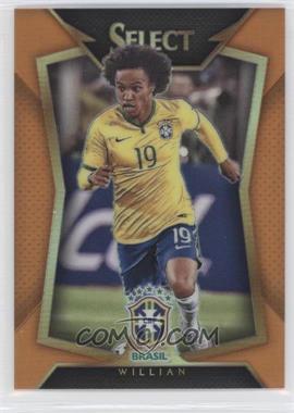 2015-16 Panini Select - [Base] - Orange Prizm #24.2 - Willian (Ball Back Photo Variation) /149