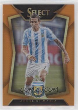 2015-16 Panini Select - [Base] - Orange Prizm #63.1 - Angel Di Maria /149