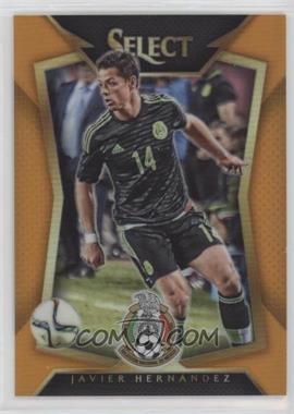 2015-16 Panini Select - [Base] - Orange Prizm #90.2 - Javier Hernandez (Ball Back Photo Variation) /149