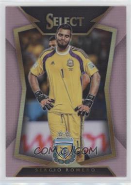 2015-16 Panini Select - [Base] - Pink Prizm #66.1 - Sergio Romero /20