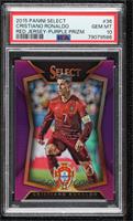 Cristiano Ronaldo (Ball Back Photo Variation) [PSA 10 GEM MT] #/…