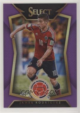 2015-16 Panini Select - [Base] - Purple Prizm #77.2 - James Rodriguez (Ball Back Photo Variation) /99