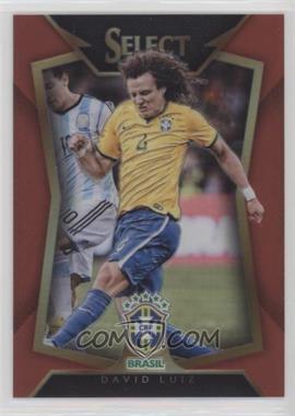 2015-16 Panini Select - [Base] - Red Prizm #21.1 - David Luiz /199