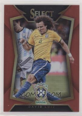 2015-16 Panini Select - [Base] - Red Prizm #21.1 - David Luiz /199