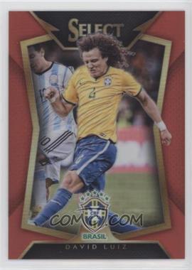 2015-16 Panini Select - [Base] - Red Prizm #21.1 - David Luiz /199