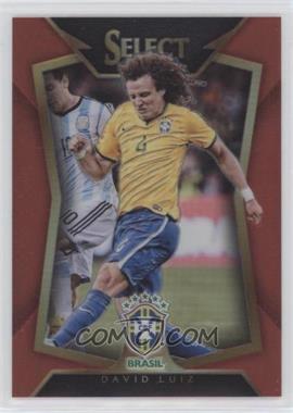 2015-16 Panini Select - [Base] - Red Prizm #21.1 - David Luiz /199