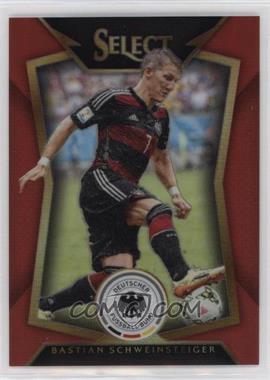 2015-16 Panini Select - [Base] - Red Prizm #41.2 - Bastian Schweinsteiger (Ball Back Photo Variation) /199