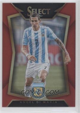 2015-16 Panini Select - [Base] - Red Prizm #63.1 - Angel Di Maria /199