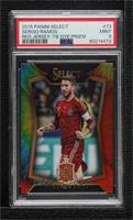 Sergio Ramos (Ball Back Photo Variation) [PSA 9 MINT] #/30