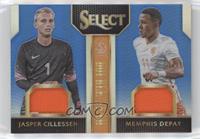 Jasper Cillessen, Memphis Depay [EX to NM] #/99