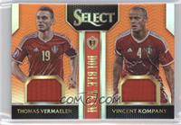 Thomas Vermaelen, Vincent Kompany #/149