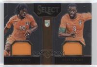 Gervinho, Yaya Toure #/199