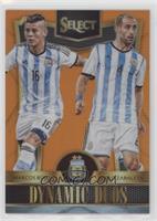 Marcos Rojo, Pablo Zabaleta #/149