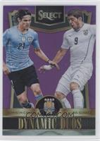 Edinson Cavani, Luis Suarez #/99