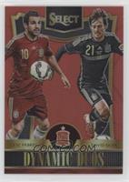 Cesc Fabregas, David Silva #/199