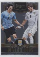 Edinson Cavani, Luis Suarez [EX to NM]