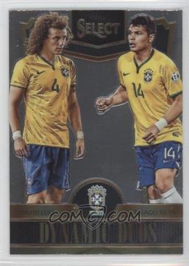 2015-16 Panini Select - Dynamic Duos #3 - David Luiz, Thiago Silva