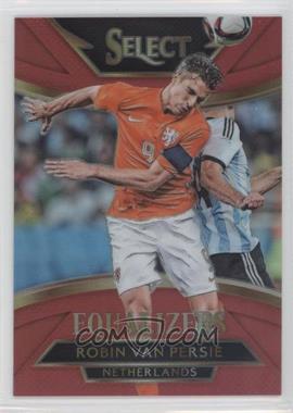 2015-16 Panini Select - Equalizers - Red Prizm #13 - Robin van Persie /199