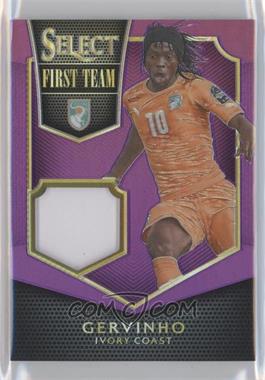 2015-16 Panini Select - First Team Swatches - Purple Prizm Prime #FT-G - Gervinho /25