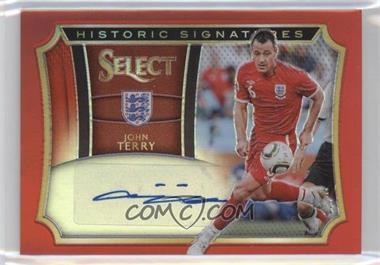 2015-16 Panini Select - Historic Signatures - Red Prizm #HS-JT - John Terry /49