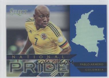 2015-16 Panini Select - National Pride - Blue Prizm #11 - Pablo Armero /299