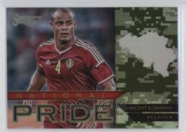 2015-16 Panini Select - National Pride - Camo Prizm #4 - Vincent Kompany /249