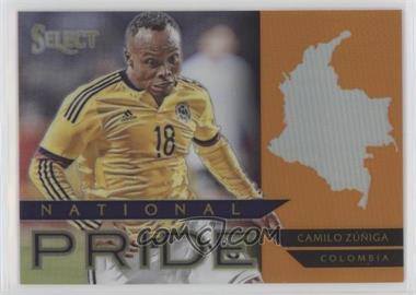 2015-16 Panini Select - National Pride - Orange Prizm #10 - Camilo Zuniga /149