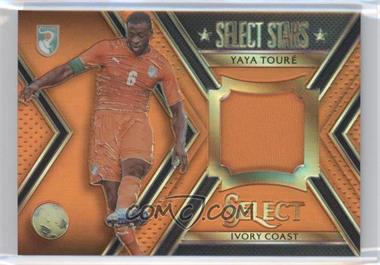 2015-16 Panini Select - Select Stars Memorabilia - Orange Prizm #ST-YT - Yaya Toure /149