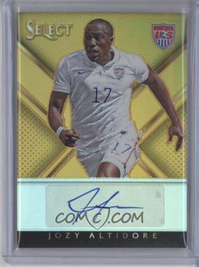 2015-16 Panini Select - Signatures - Gold Prizm #SS-JA - Jozy Altidore /10