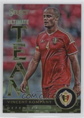 2015-16 Panini Select - Ultimate Team - Camo Prizm #8 - Vincent Kompany /249