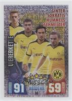 Viererkette - Matthias Ginter, Sokratis Papastathopoulos, Mats Hummels, Marcel …