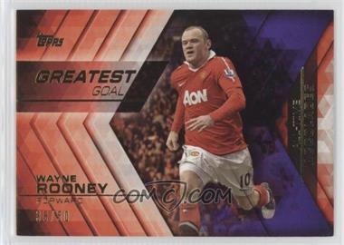2015-16 Topps Premier Gold - All-Time Accolades - Purple #AA-20 - Wayne Rooney /50